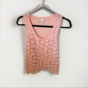 J Crew pink tank!